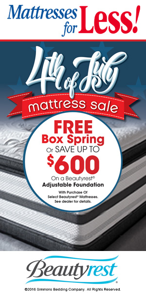 Matresses For Less 4th Of July Banner Ad 300x600 Brand Ranch Media